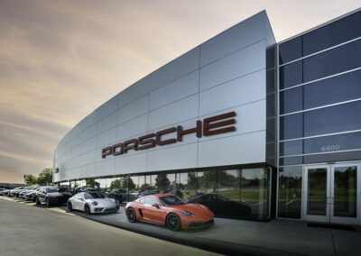 William Widman Architectural Photography - Automotive Photography - Hendrick Porsche Charlotte