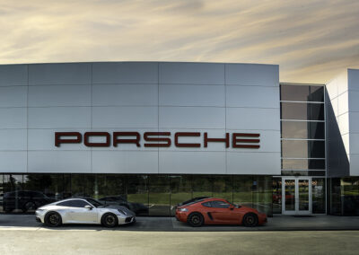 William Widman Architectural Photography - Automotive Photography - Hendrick Porsche Charlotte