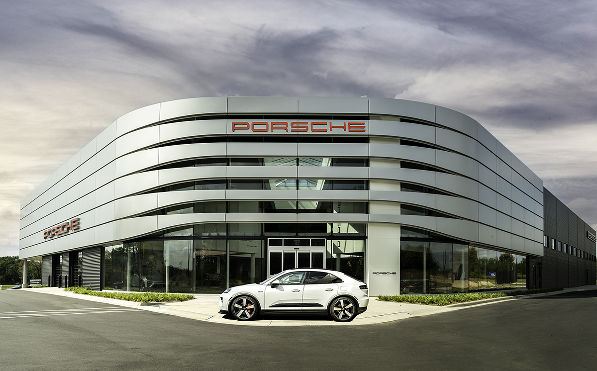 William Widman Architecture Photography - Northlake Porsche Charlotte, NC