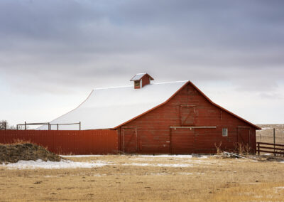 William Widman Architectural Photography - Wall Art Prints - Colorado Red Barn